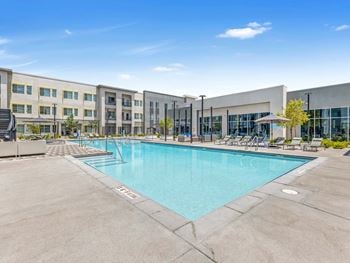 Resort-style pool, spa